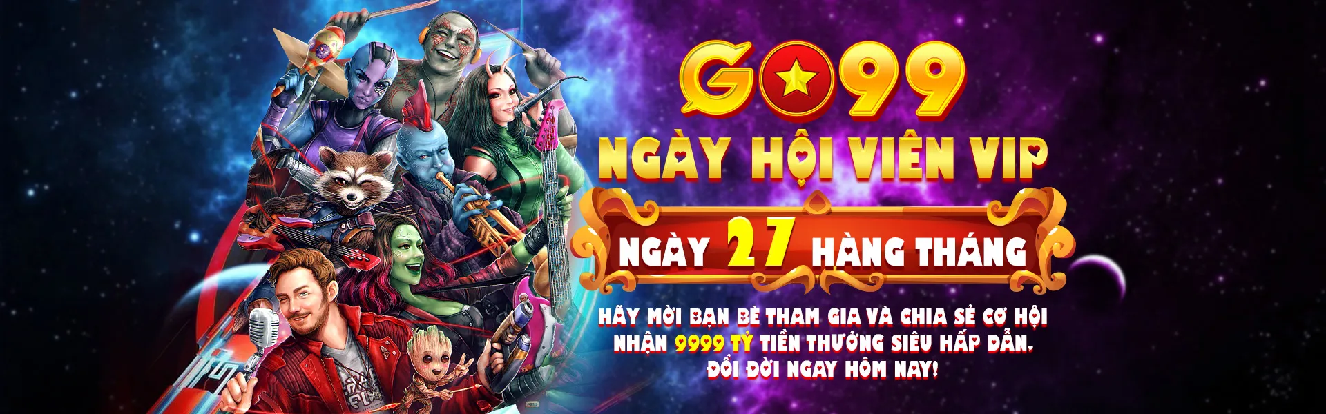 GO99 thưởng hội viên VIP ngày 27 hàng tháng